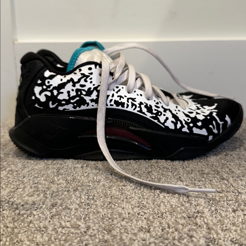 Stylish Black and White Kids Shoes
